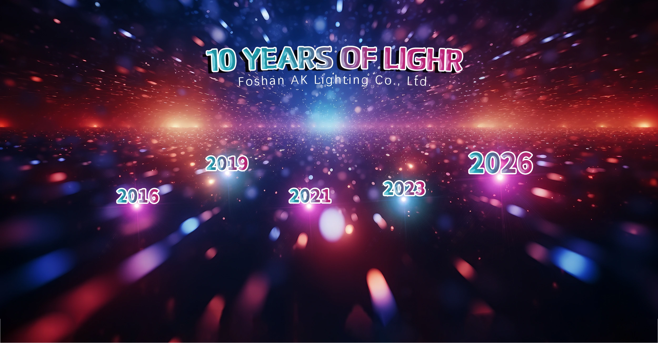 Nhà cung cấp đèn sân khấu LED Trung Quốc từ năm 2016